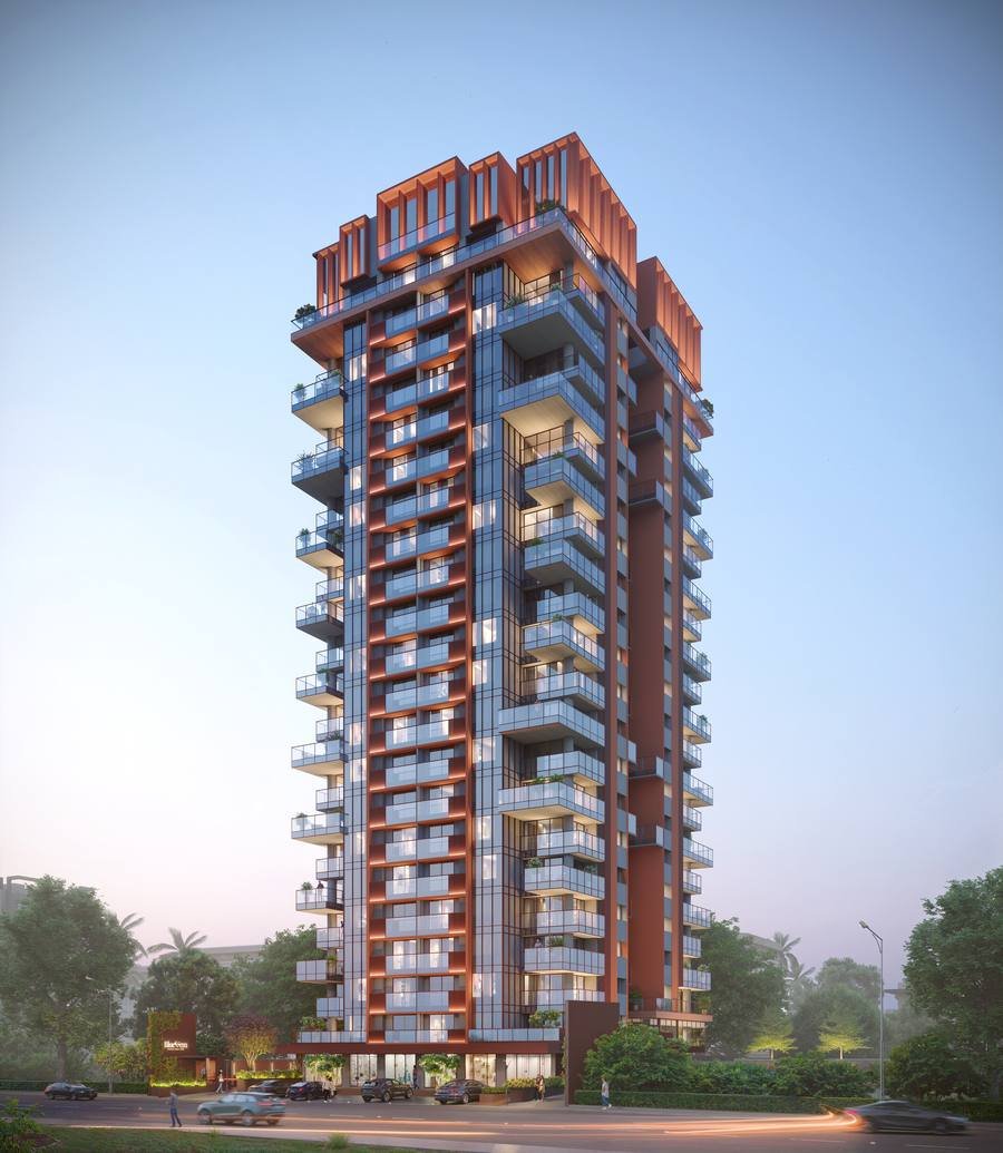 4BHK Duplex Penthouse Floor Plan